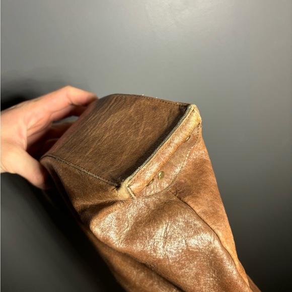 Calleen Cordero Studded Distressed Leather Tote Bag - Picture 5 of 7